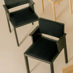 016 Maasto - Fauteuil assise et dossier rembourrée