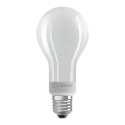Ampoule LED standard E27 dépolie 18W Equivalence Halo 150W 2700K Dimmable