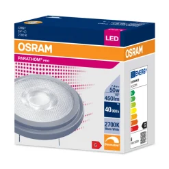 Ampoule LED AR111 7.4W Equivalence 50W 24° Dimmable