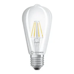 Ampoule LED Déco E27 claire 5.8W Equivalence Halo 60W 2700K Dimmable