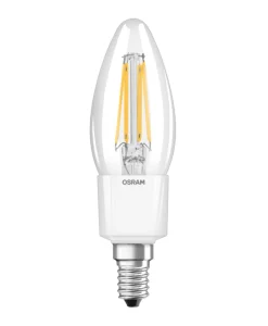 Ampoule LED Flamme Claire E14 5.5W Equivalence Halo 60W 2700K