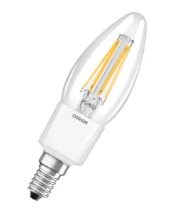 Ampoule LED Flamme Claire E14 5.5W Equivalence Halo 60W 2700K