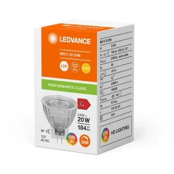 Ampoule LED GU4 2.8W Equivalence Halo 20W 2700K 36° Dimmable