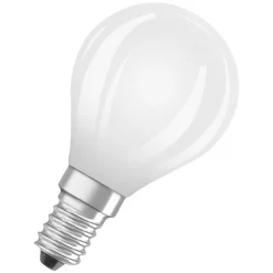 Ampoule LED Sphérique Dépolie E14 4.8W Equivalence Halo 40W 2700K Dimmable