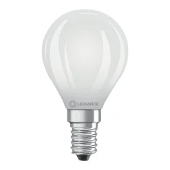 Ampoule LED sphérique E14 dépolie 5.9W Equivalence Halo 60W 2700K Dimmable