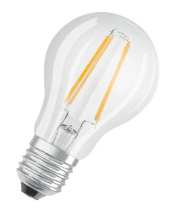 Ampoule LED Standard E27 claire 6.5W Equivalence Halo 60W 2700K Non dimmable