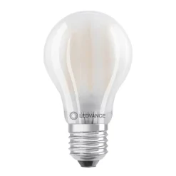 Ampoule LED standard E27 dépolie 5.8W Equivalence Halo 60W 2700K Dimmable