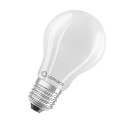 Ampoule LED standard E27 dépolie 7W Equivalence Halo 60W 2700K Dimmable