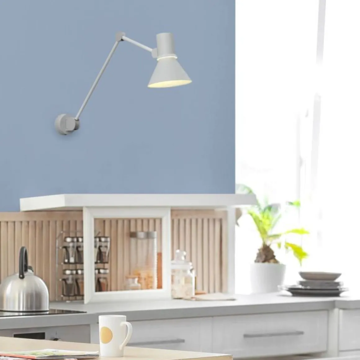 Applique Murale Type 80 W3 - Gris clair (Outlet)