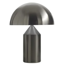 Atollo Nickel Satiné Noir