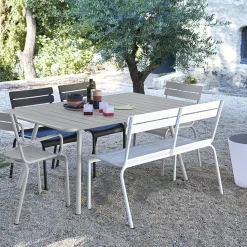 Banc à dossier Luxembourg