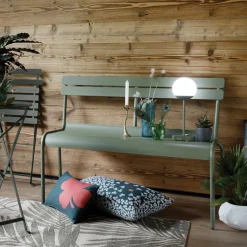 Banc à dossier Luxembourg