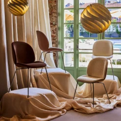 Beetle Dining Chair - 3D Veneer - Front Upholstered