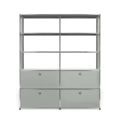 Bibliothèque 10 modules 4 portes