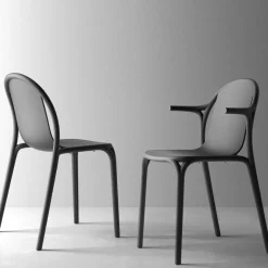 Brooklyn chaise avec accoudoirs (lot de 4)