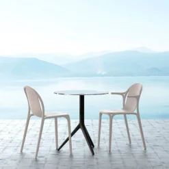 Brooklyn chaise avec accoudoirs (lot de 4)