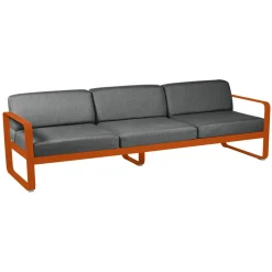 Canapé 3 places Bellevie - Gris graphite