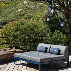 Canapé 2 places Bellevie - Gris graphite