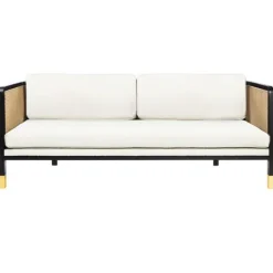 Canapé Cannage 210 Bois Noir