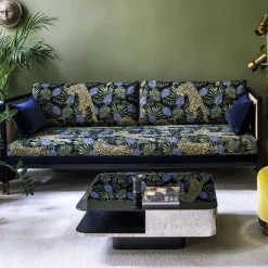 Canapé Cannage 210 Bois Noir