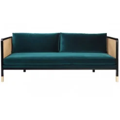 Canapé Cannage 210 Bois Noir