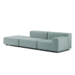 Canapé Plastics Outdoor 2 places + 1 pouf