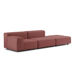 Canapé Plastics Outdoor 2 places + 1 pouf