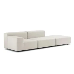 Canapé Plastics Outdoor 2 places + 1 pouf