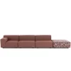 Canapé Plastics Outdoor Liberty 3 places + pouf - Artemis