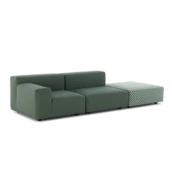 Canapé Plastics Outdoor Liberty 2 places + 1 Pouf