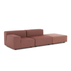 Canapé Plastics Outdoor Liberty 2 places + 1 Pouf