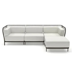 Cannolé Sofa 3 Places avec méridienne