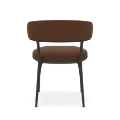 Chaise Caratos - SCA57A - Cuir Koto Cognac (Outlet)