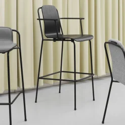 Chaise de bar avec accoudoirs Studio