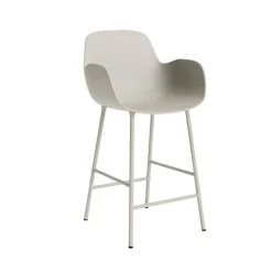 Chaise de bar Form avec accoudoirs