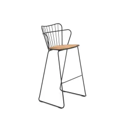 Chaise de bar Paon