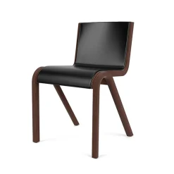 Chaise de salle à manger Ready - Front Upholstered Chêne teinté rouge