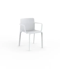 Chaise Kes avec accoudoirs - Lot de 4
