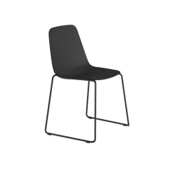 Chaise Maarten Plastic base luge Quickship - Lot de 4