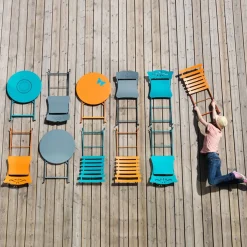 Chaise métal Bistro