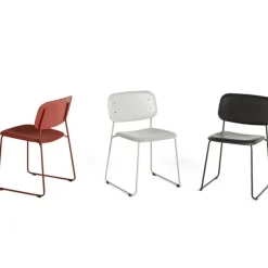 Chaise soft edge 55 avec revêtement