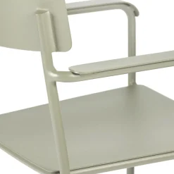 Chaises avec accoudoirs August - Lot de 2