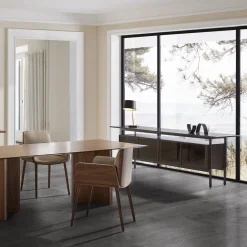 Chicago meuble de rangement portes en verre