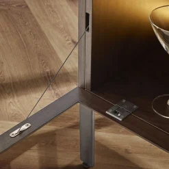 Chicago meuble de rangement portes en verre