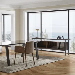 Chicago meuble de rangement portes en verre