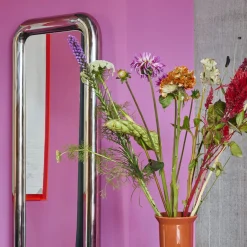 Chubby Standing Chrome Mirror