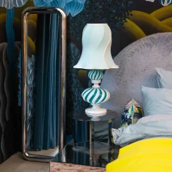 Chubby Standing Chrome Mirror