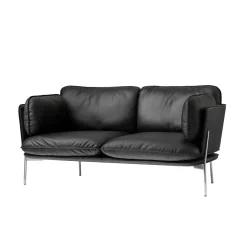 Cloud canapé 2 places Elmo black leather