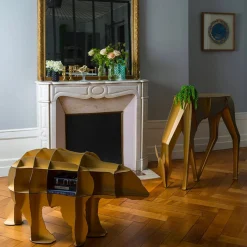 Console biche Diane capsule Gold