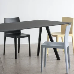 Copenhague table CPH30 - Pied chêne noir- 200x90